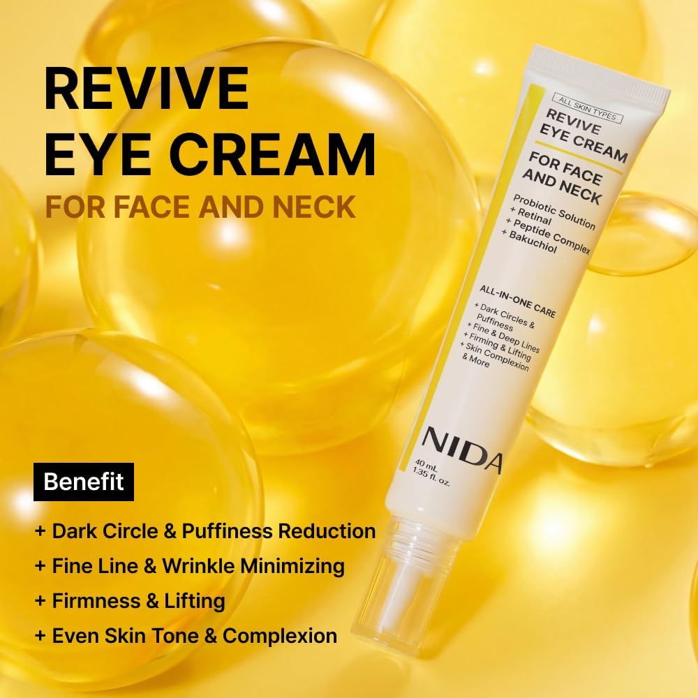NIDA Revive Eye Cream For Face And Neck